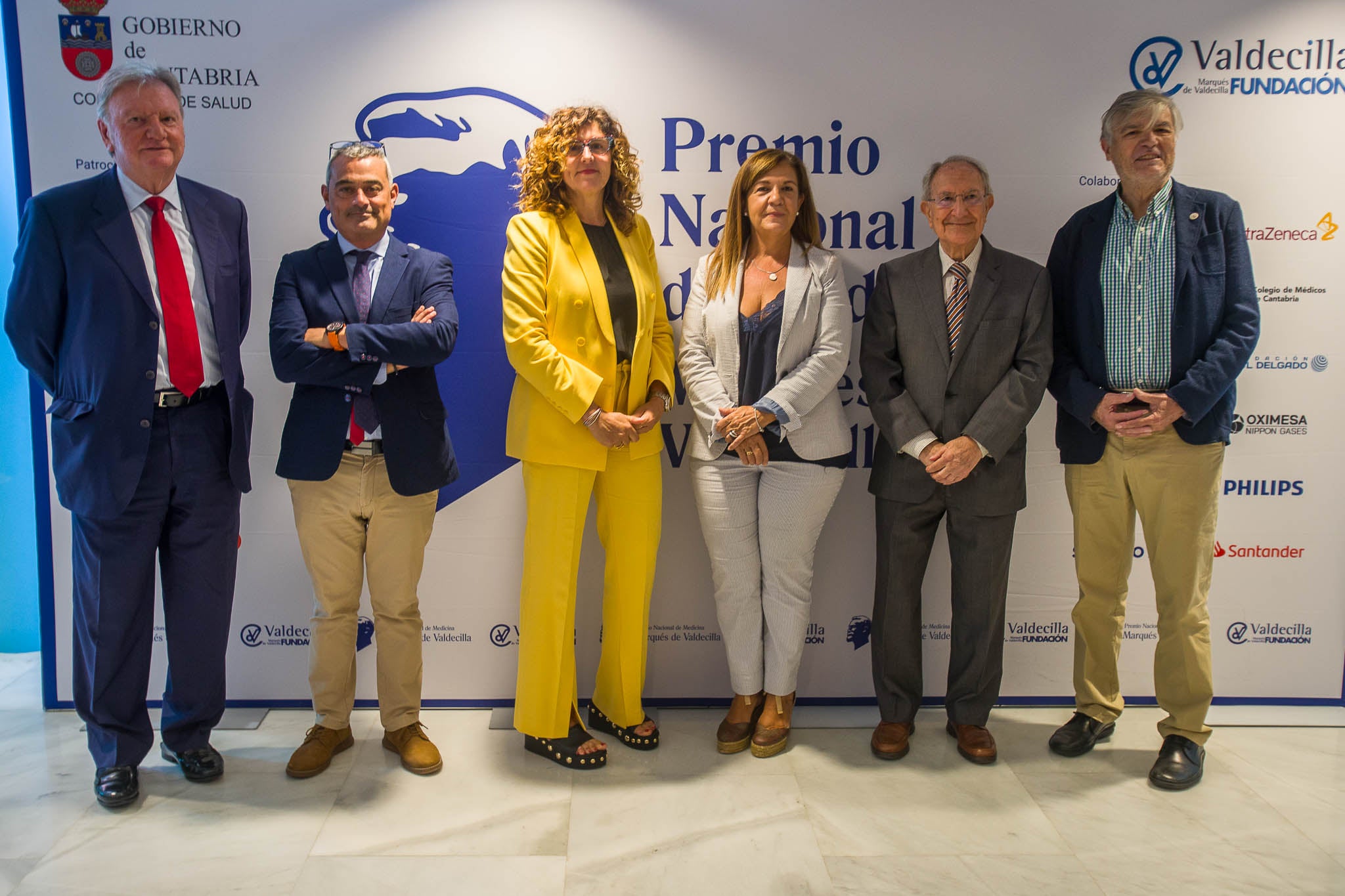 Pedro Velarde, Raúl Cabrero, Gloria Quintana, María Ángeles Moreno 'Lales', Jesús Flores y Luis Castrillo