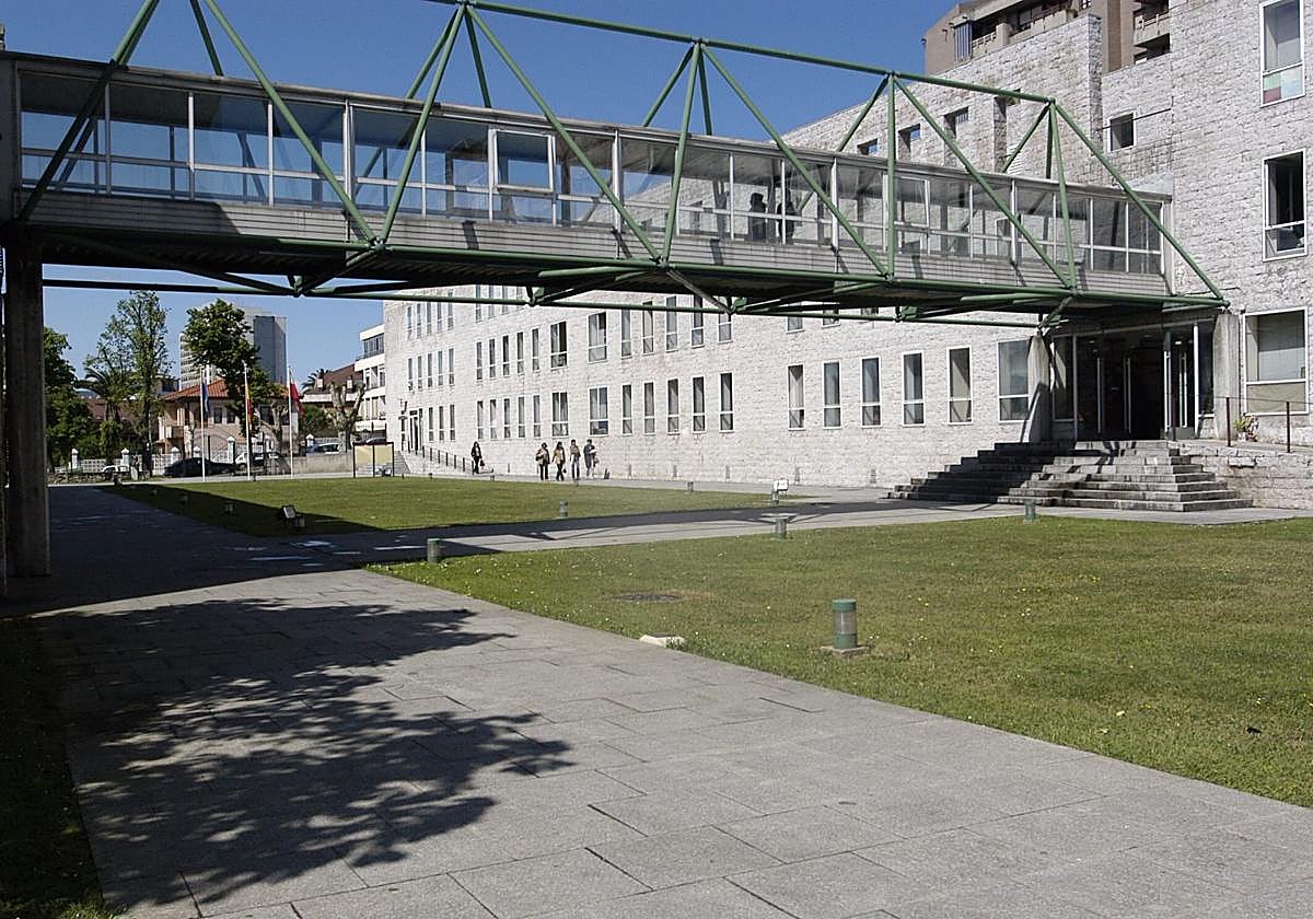 Los juzgados de Santander.