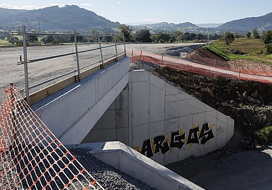 Estado en el que se encuentran en la actualidad las obras de la variante de Sarón.