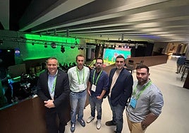David Pérez, José María Quintial, Alberto Odriozola, Ricardo Gala y Javier Vicente Mena.