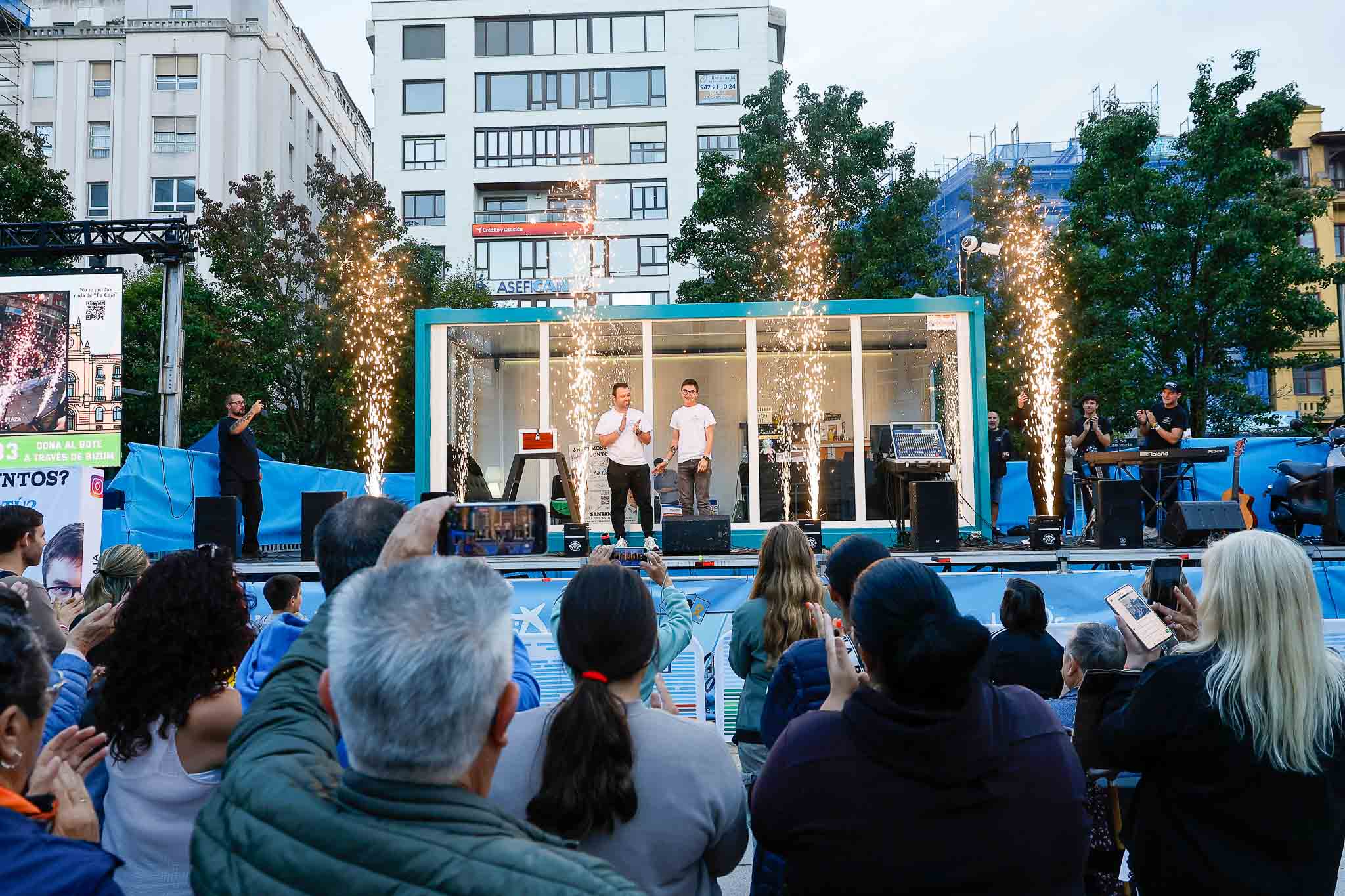 El final del reto solidario de &#039;La Caja&#039;, en imágenes