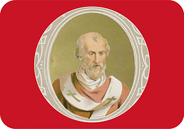 El Papa Eugenio III, uno de los organizadores de la Segunda Cruzada que liberó el Cantábrico.