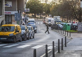La Cuesta de las Ánimas, en Santander, donde se renovarán aceras, calzada y mobiliario.