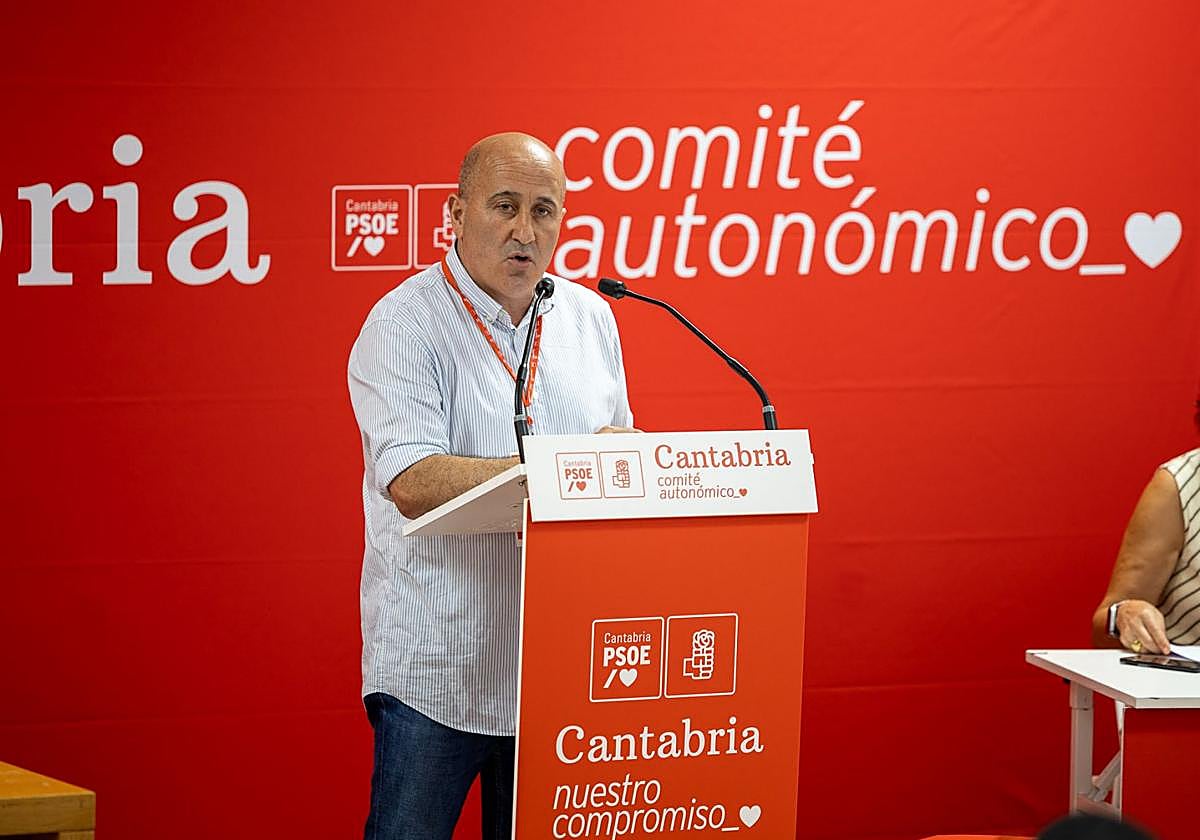 Agustín Molleda, actual secretario de Organización del PSOE.