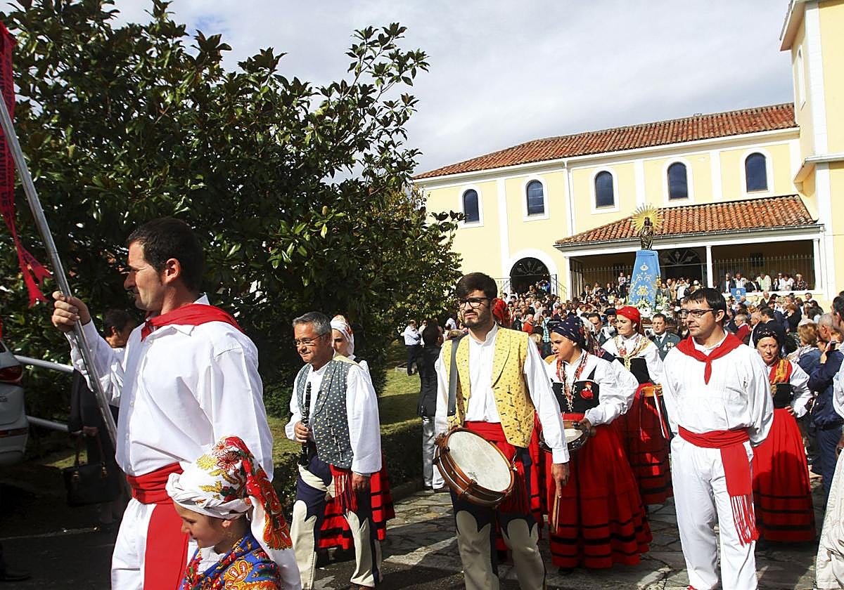 Procesión de El Pilar en Guarnizo.