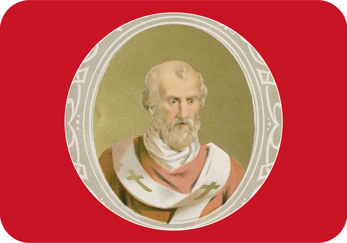 El Papa Eugenio III, uno de los organizadores de la Segunda Cruzada que liberó el Cantábrico.