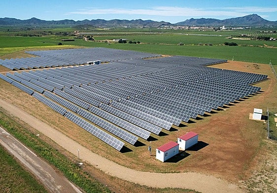 Planta fotovoltaica que Pitma Generación ya tiene operativa en Murcia.
