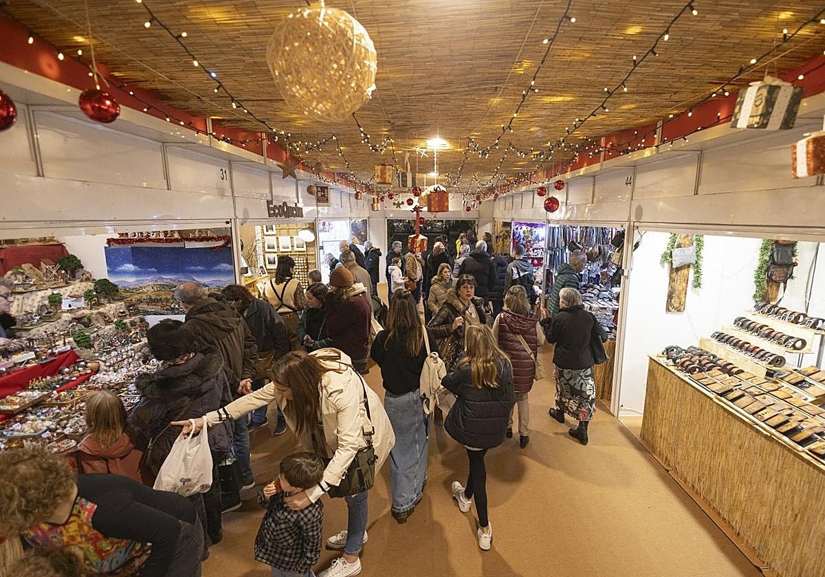 Imagen de archivo del mercado de Navidad del año pasado.