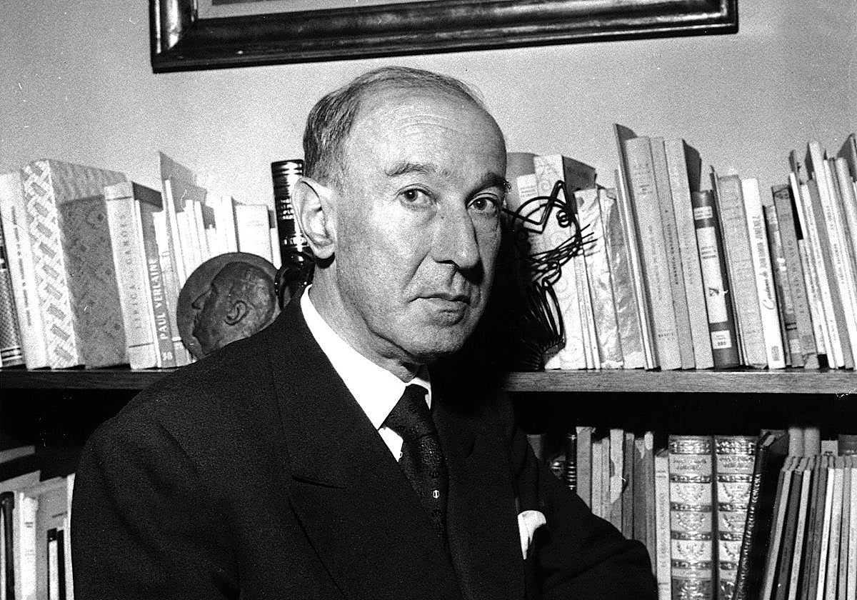 El poeta santanderino Gerardo Diego.