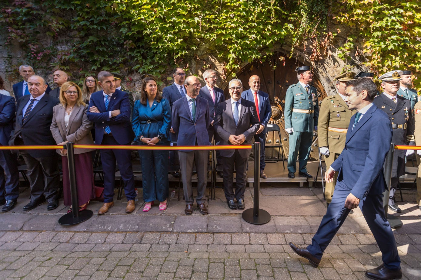 La representación política, en el acto. 