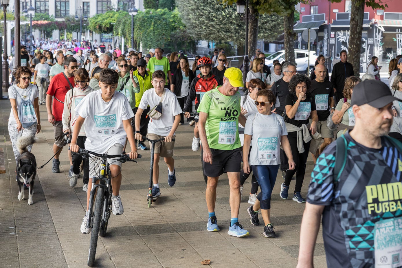 Esta marcha tan popular en Torrelavega fomenta el deporte en contraposición del consumo de drogas y de otras adicciones como el juego.