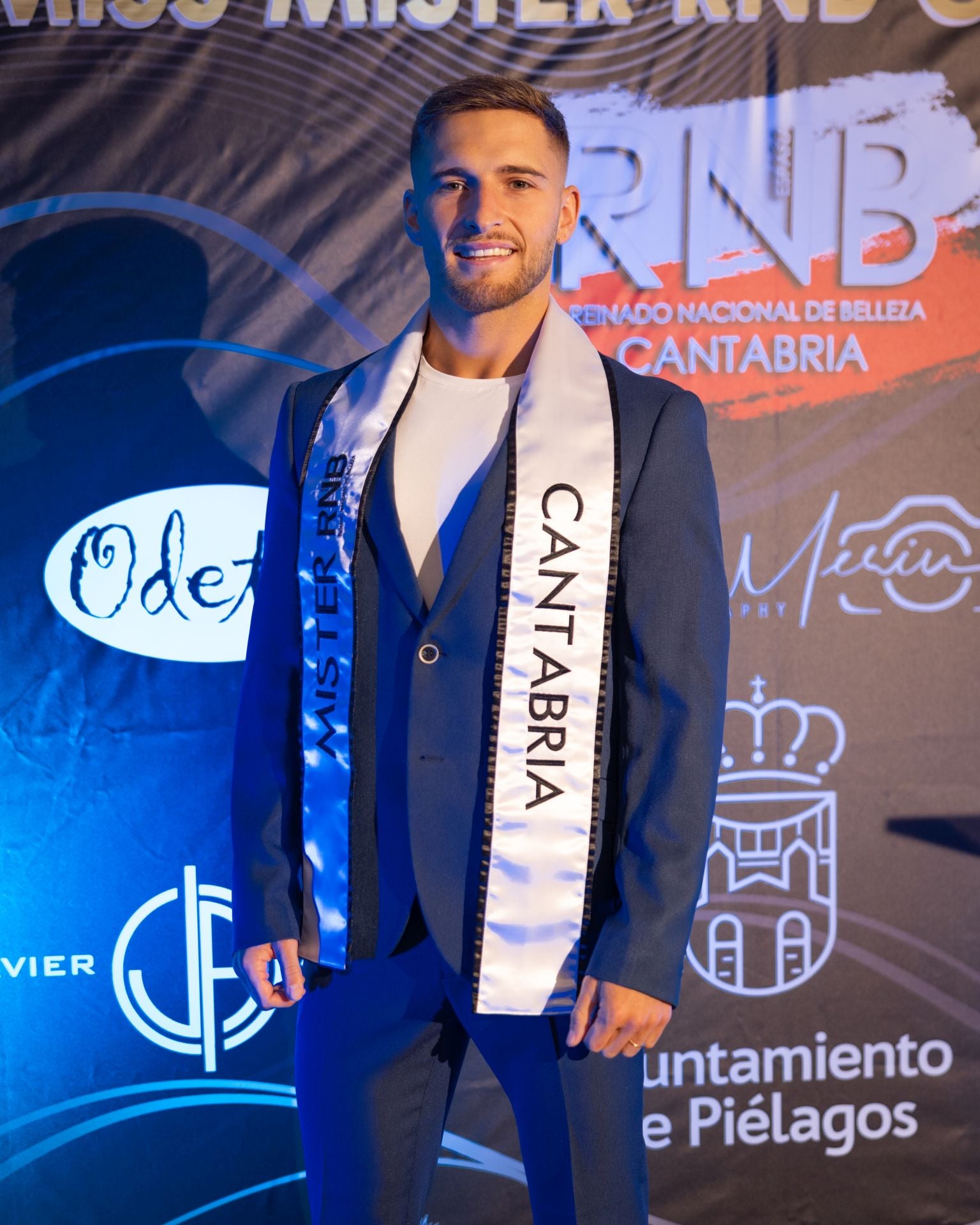 El 8 de noviembre pasará el testigo como guapo oficial en la gran Gala Final Mister RNB Cantabria que se celebrará en el Teatro Vimenor de Vioño de Piélagos.