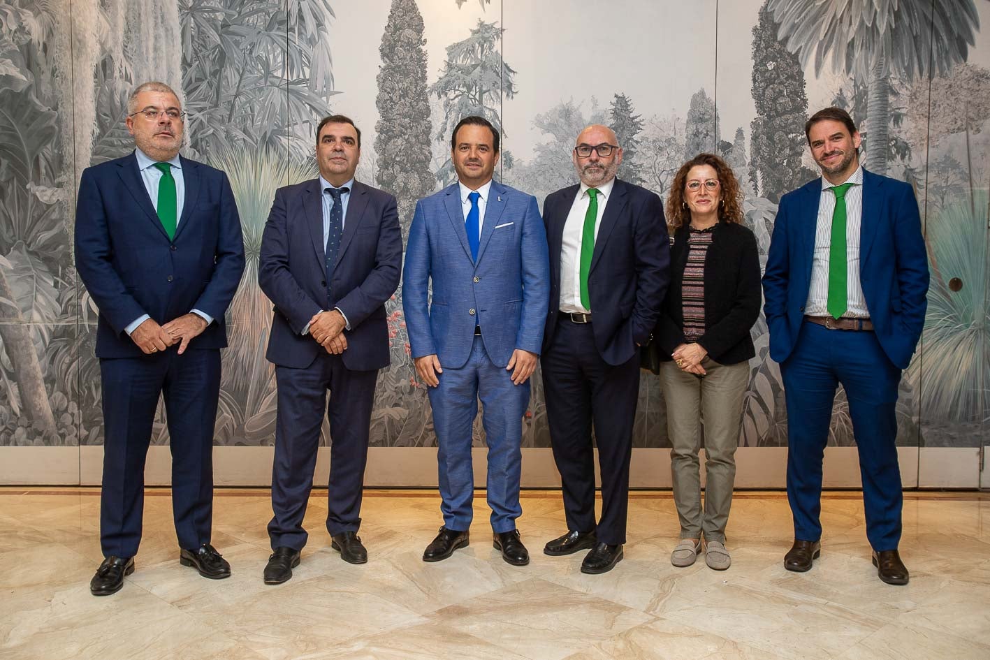 Luis Manuel Taboada, Rafael Álvarez, Agustín Echevarría, Fernando Rodiño, Marta Rodríguez y Javier Ferroni.