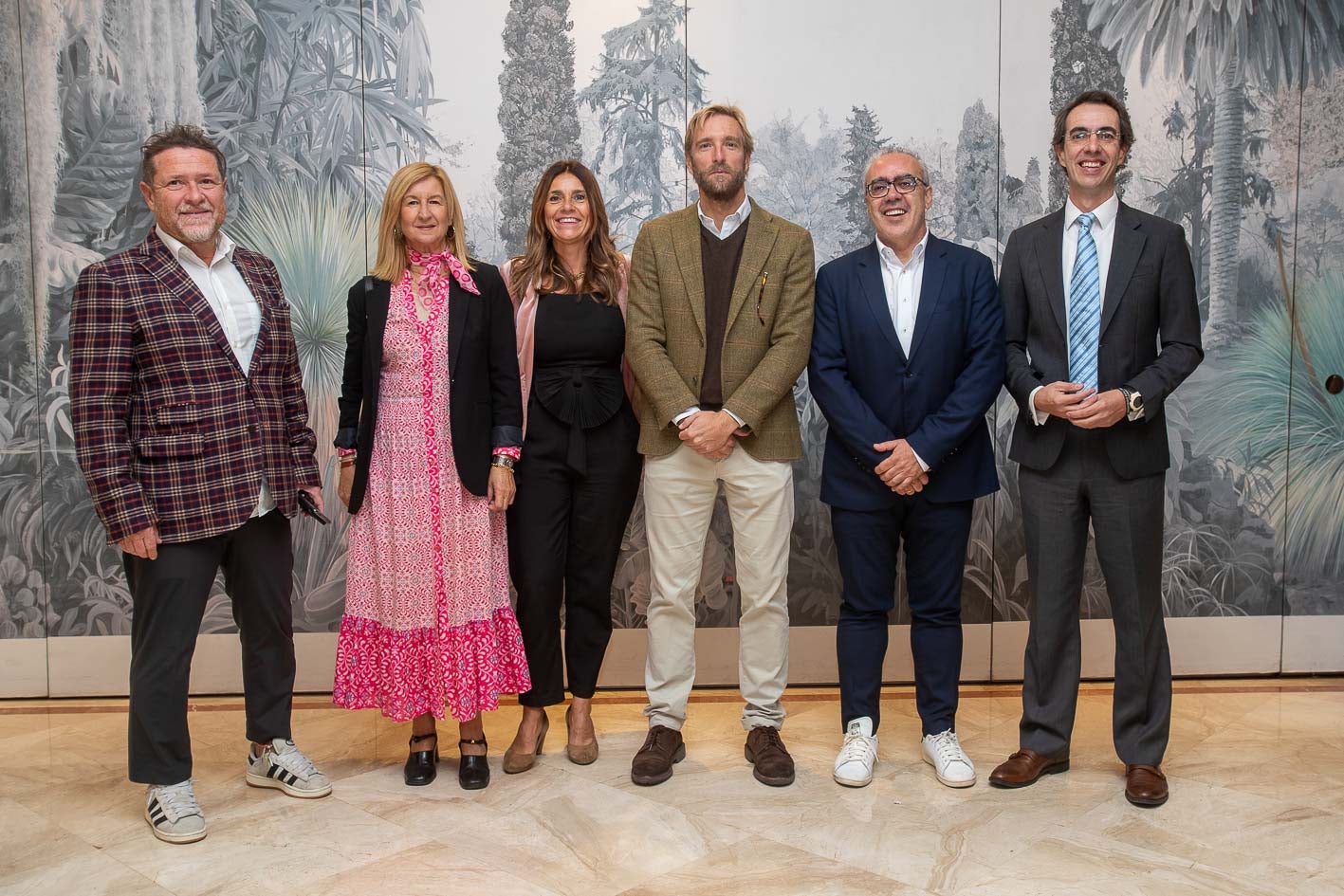 Vicente Nieto, Ana Cabrero, Paula Fernández, Felipe Piña, Pedro Hernando y Armando Blanco.