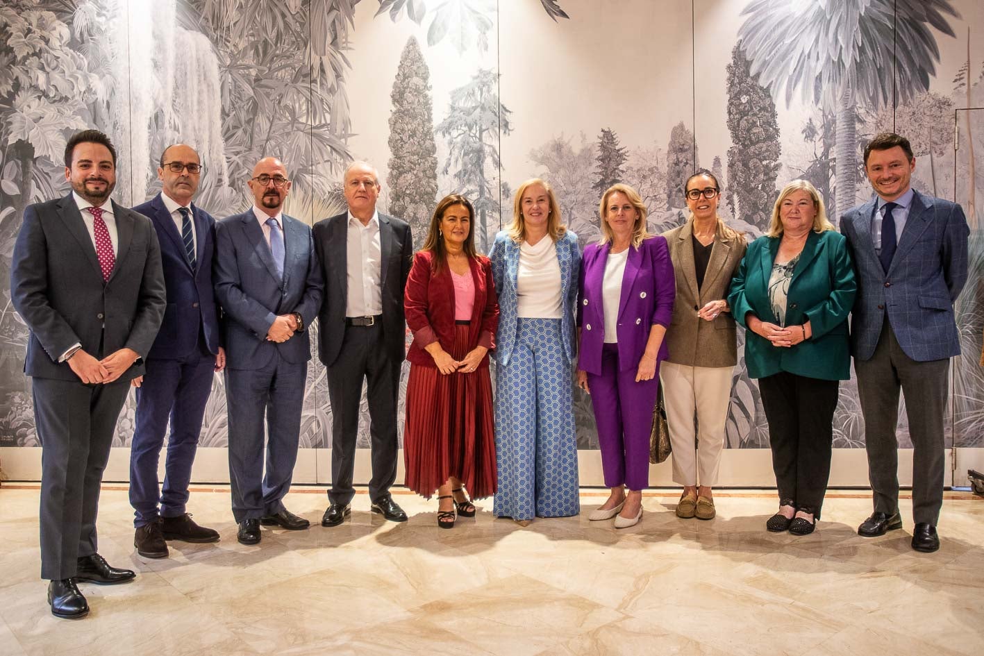 Álvaro Aguirre, Juan José Alonso, César Pascual, Eduardo Arasti, Begoña Gómez, María José González Revuelta, María Jesús Susinos, Mónica Escobedo, Belén Ceballos y Alejandro Liz.