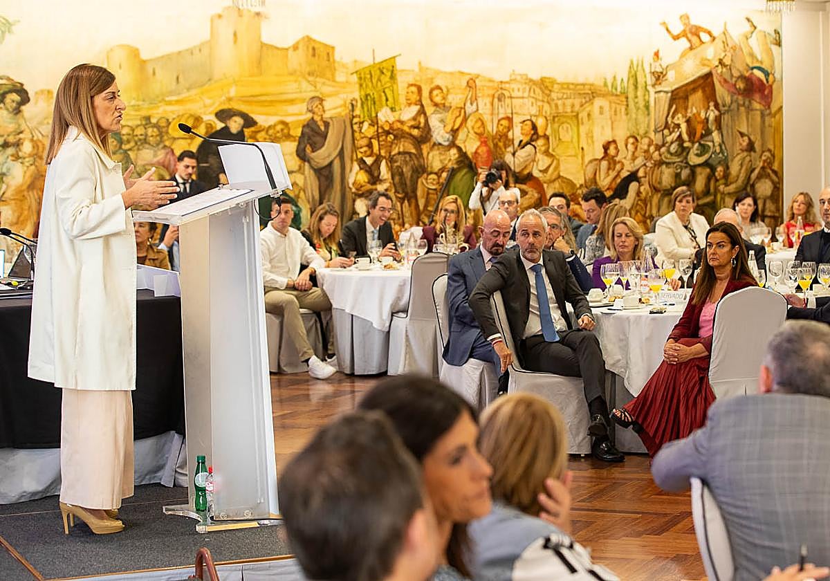 Buruaga, en el Foro Económico de El Diario Montañés.