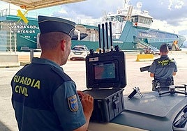 Trabajo del Equipo Pegaso de la Guardia Civil de Cantabria.