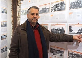 El responsable del Archivo Municipal de Laredo, en una imagen de 2020.