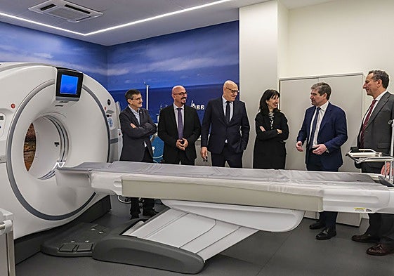 El convenio se anunció en enero, en la inauguración del servicio de Rayos de Santa Clotilde.