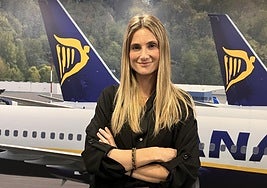 Alejandra Ruiz, portavoz de Ryanair en España.