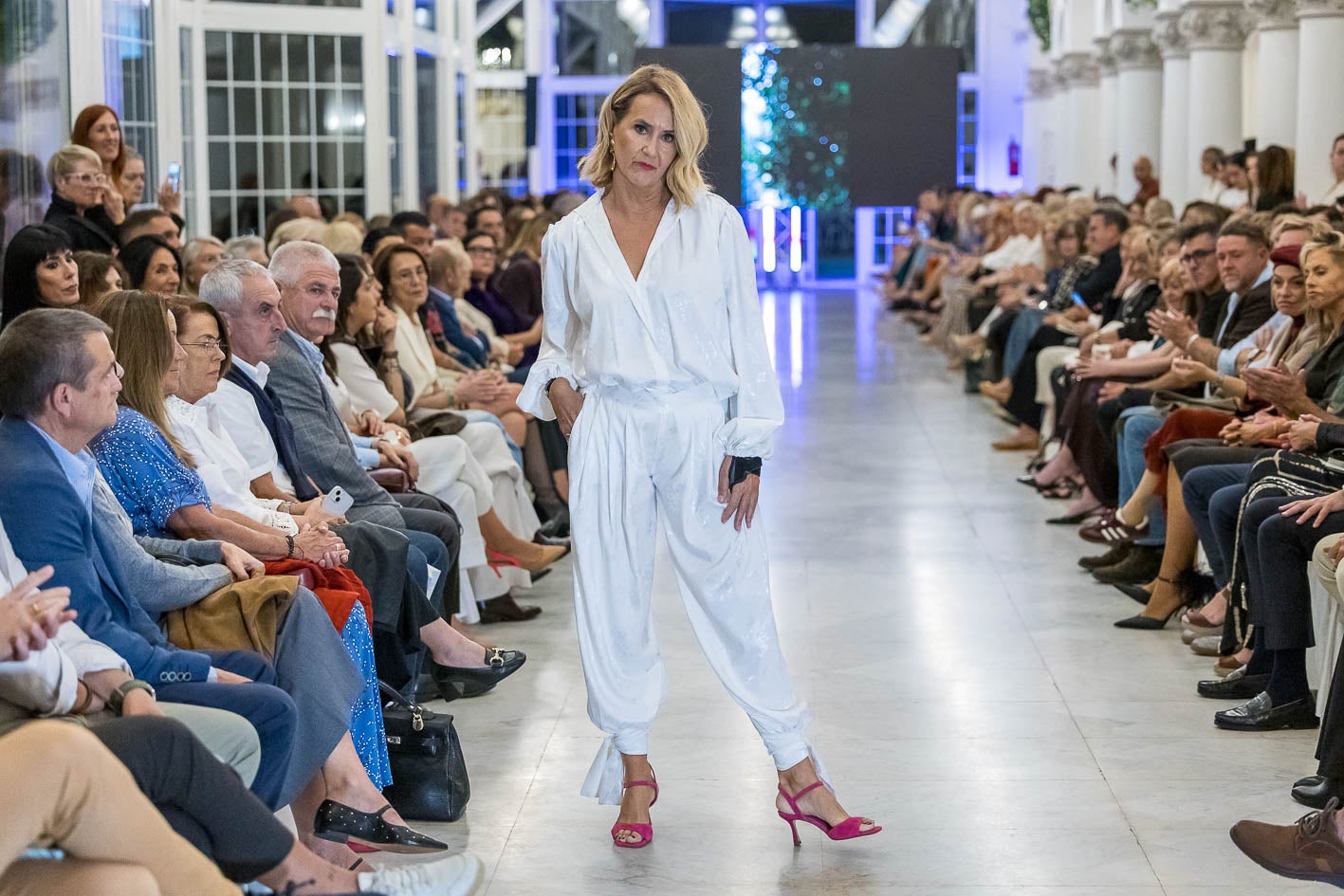 La secretaria de Valdecilla, Chusa Vallejo.