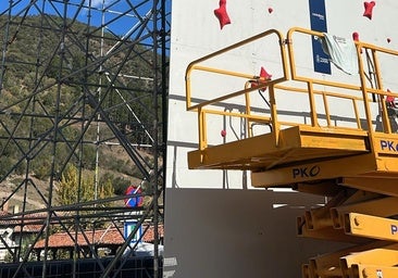 El arte de montar un rocódromo en diez días