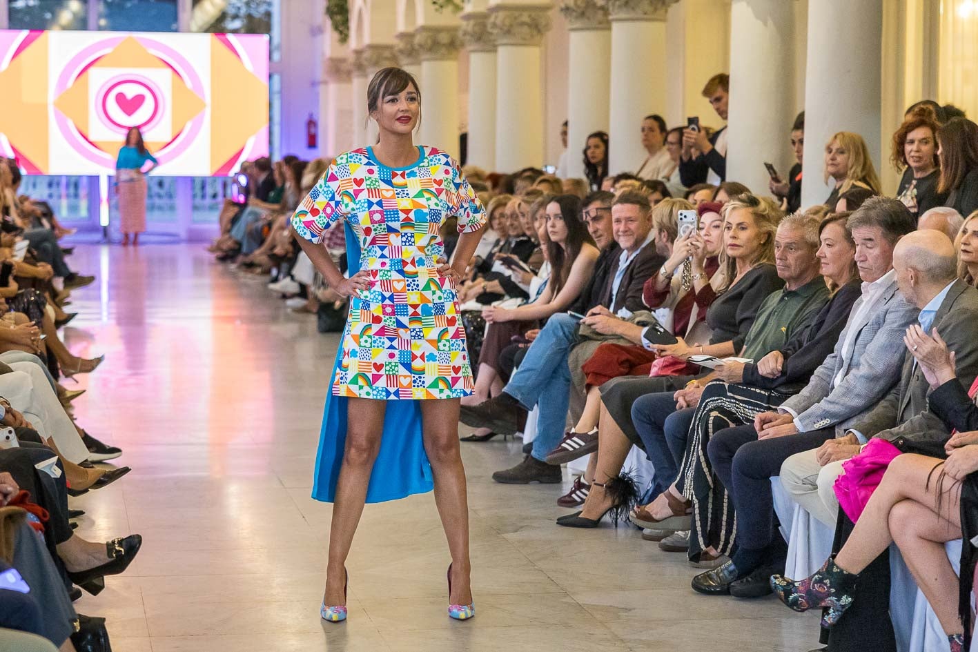 La responsable de Instituciones de Banco Santander, Rebeca Gómez.