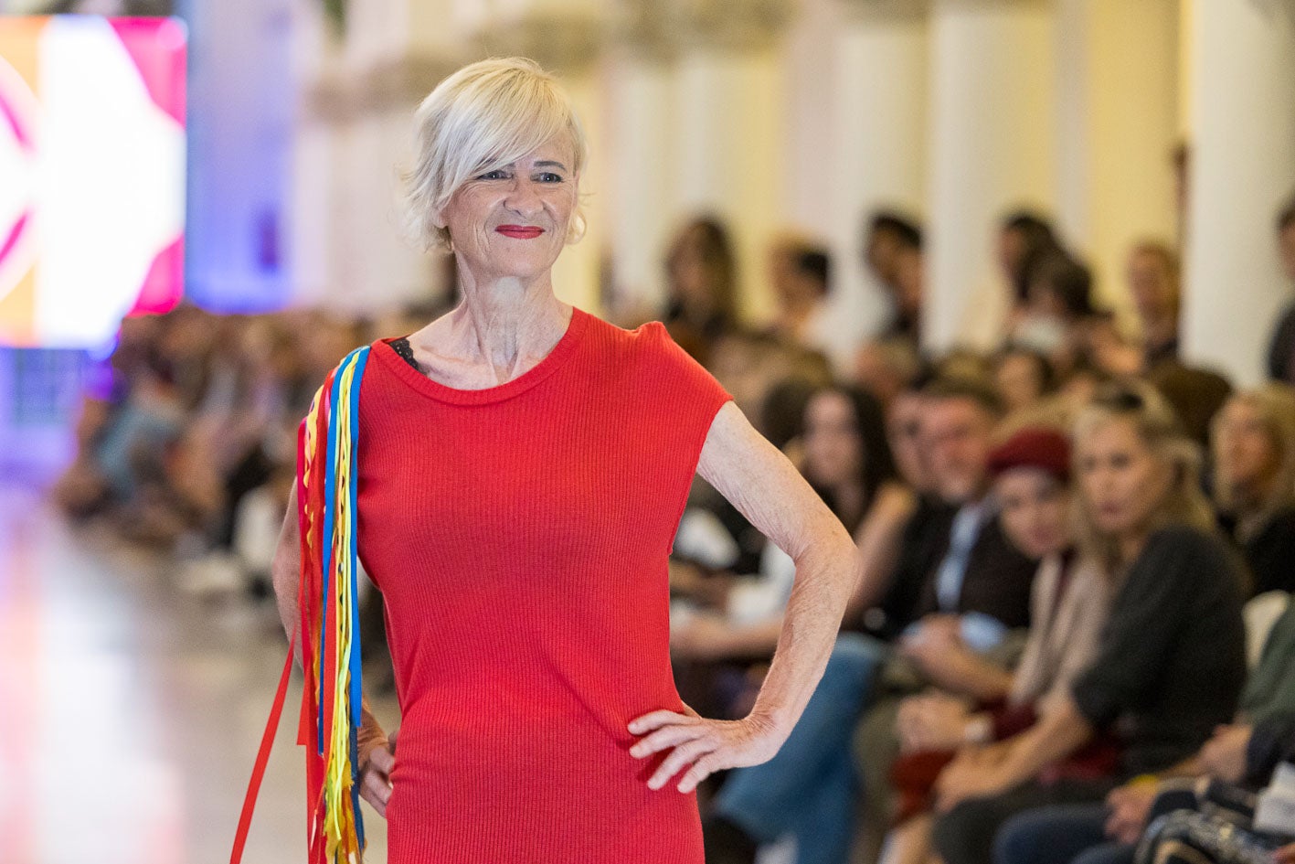 La excampeona de España de Triatlón, Pilar Alonso, superviviente de cáncer de mama.