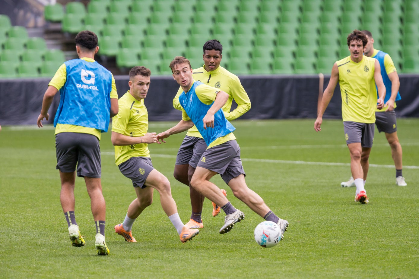 El entrenamiento del Racing, en imágenes