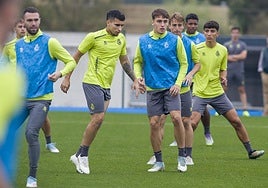 Puerta, Salinas, Sergio y Jeremy, cuatro de los futbolistas que puede perder el Racing por la ventana internacional. Junto a ellos, Castro .