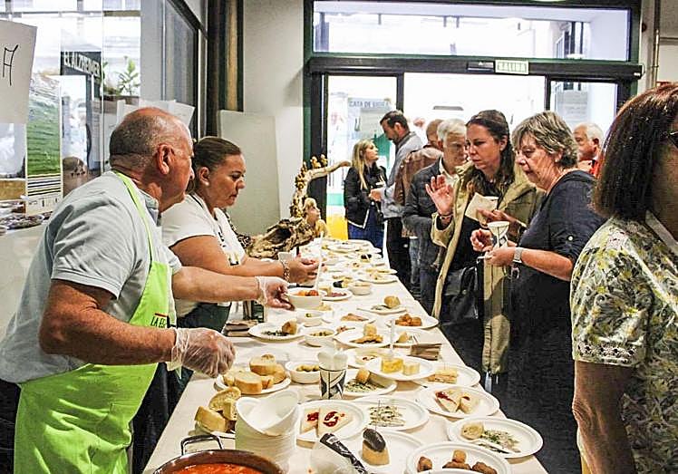 Los asistentes a la jornada solidaria contra el alzhéimer, el pasado septiembre.
