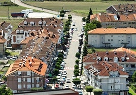 Avenida San Miguel, de Meruelo.