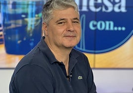 Luis Martín, en las instalaciones de El Diario Montañés.