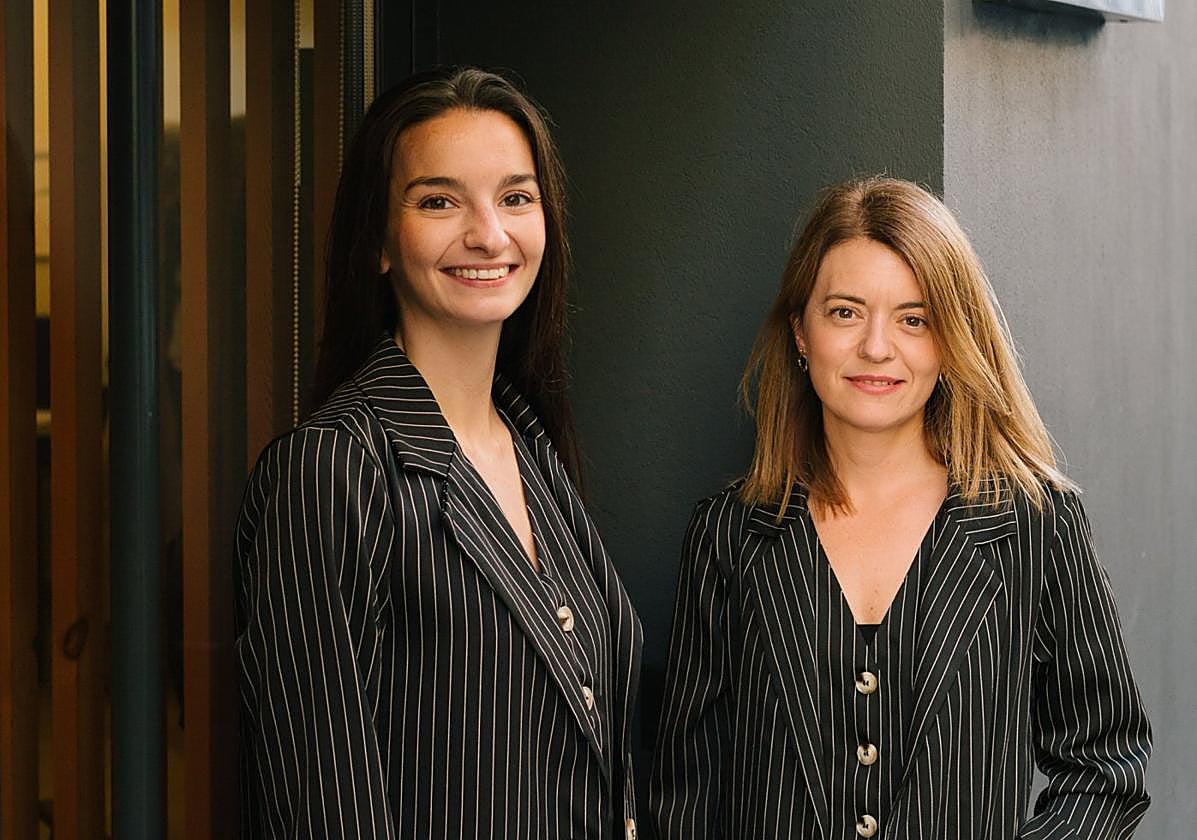 Naara Martínez y Elena Villazón, protagonistas.