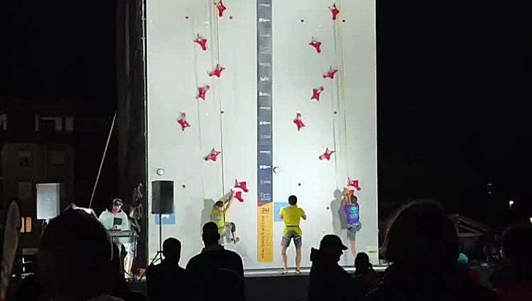 Exhibición de escalada, este viernes en Potes