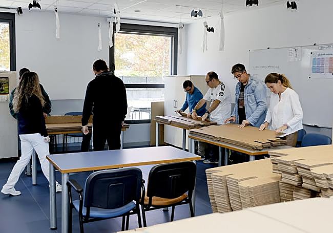 El taller de manufacturados es uno de los más exitosos.