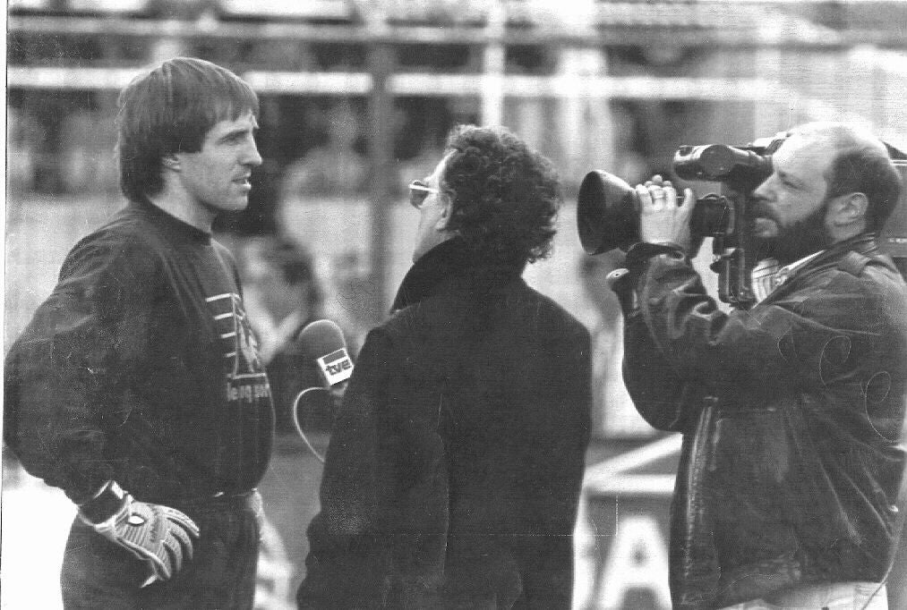 Una vida ligada a la portería