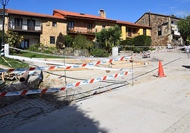 Una de las calles del barrio La Edesa donde se está actuando.