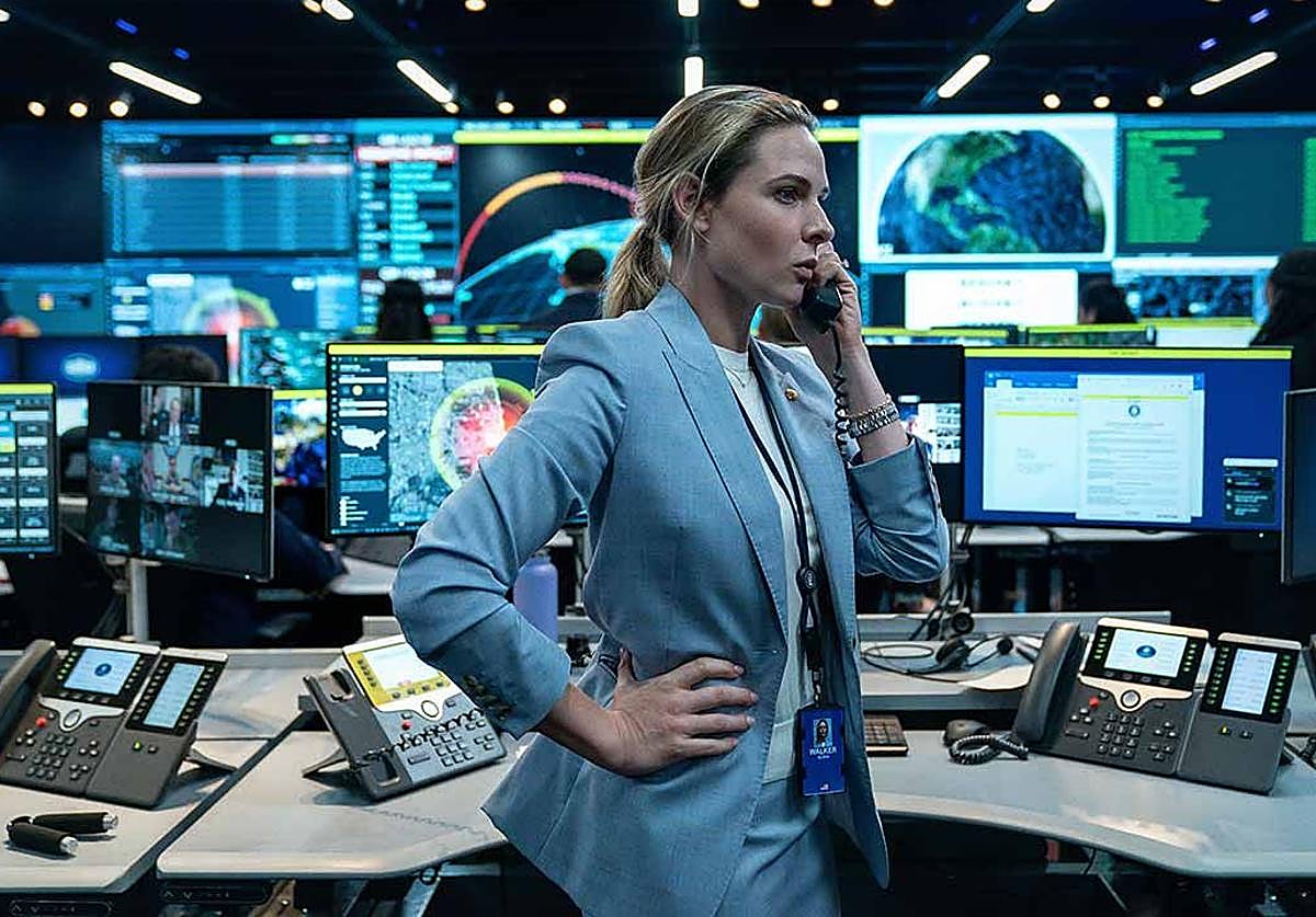 Rebecca Ferguson se mueve como pez en el agua.