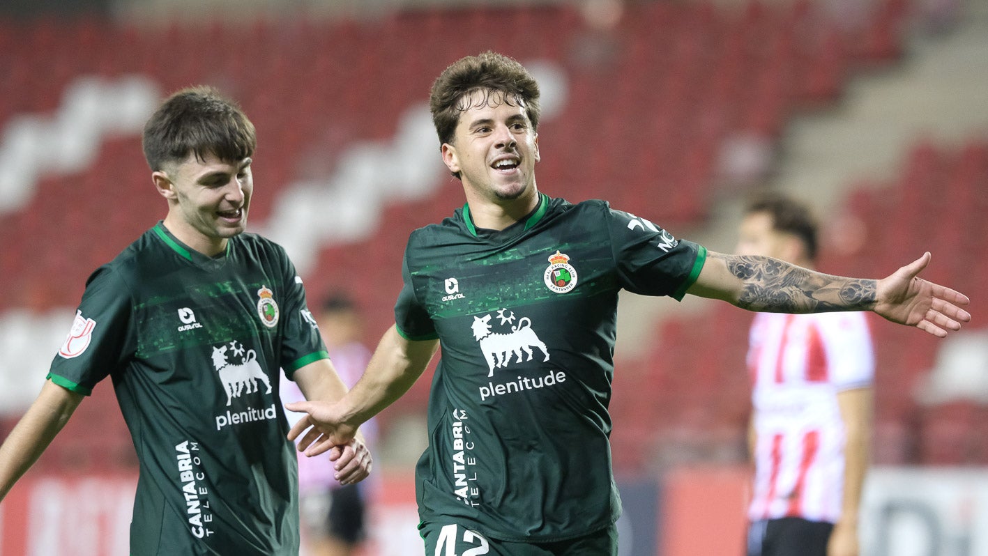 Las imágenes del partido de Copa entre el SD Logroñés y el Racing