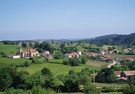 Pueblo de Gandarilla por donde discurre una de las rutas en las que se va a actuar.