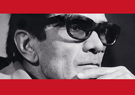 Retrato de Pier Paolo Pasolini, autor de 'El Evangelio según san Mateo'