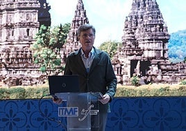 Juan Parés Boj, en la última Conferencia Anual de la ITMF.