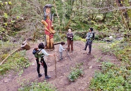 Desde hace cinco años son muchas las familias que hacen la ruta.