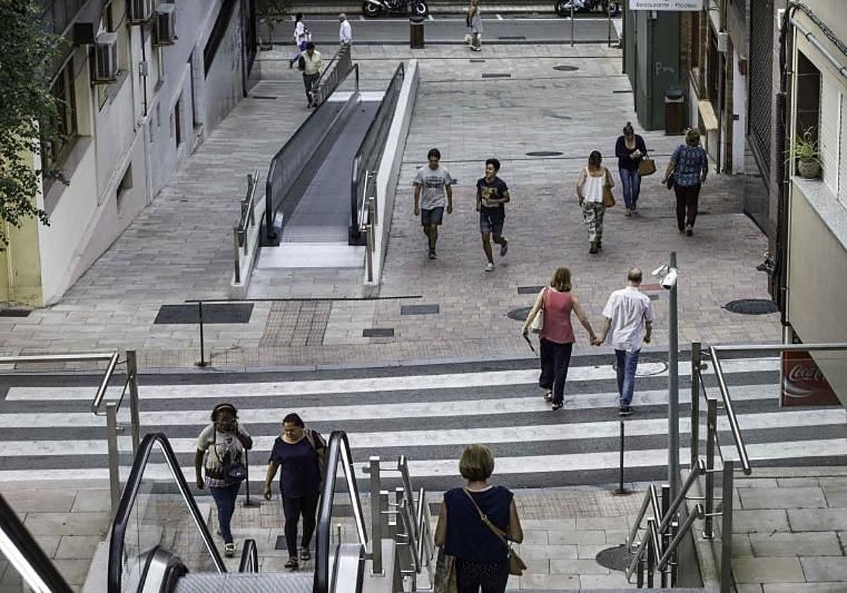 Los hechos ocurrieron entre las calles Eulalio Ferrer e Isaac Peral de Santander.
