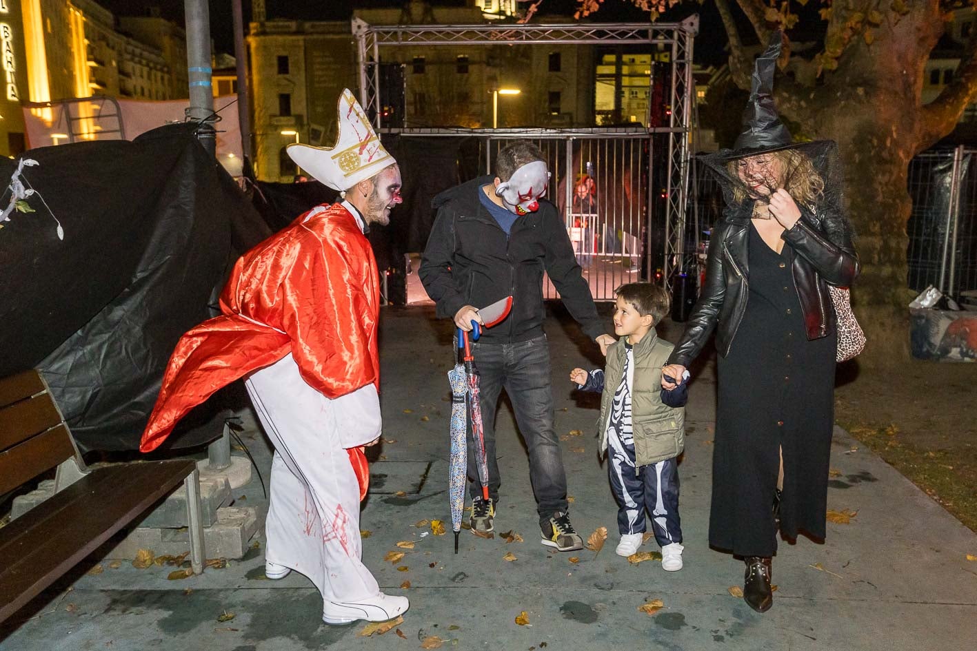 Una noche de Halloween para todas las edades.