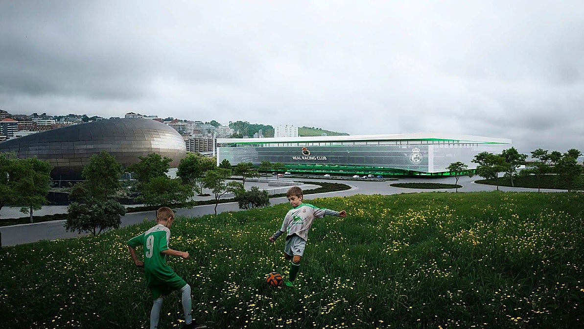 Recreación de la que sería nueva fachada oeste