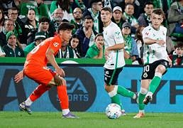 Las imágenes del encuentro entre el Racing y la Real Sociedad B