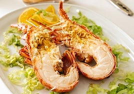 Langosta del Cantábrico, el plato estrella de las jornadas.