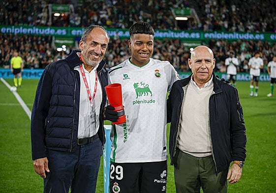 Sebastián Ceria, Jeremy y Manolo Higuera.